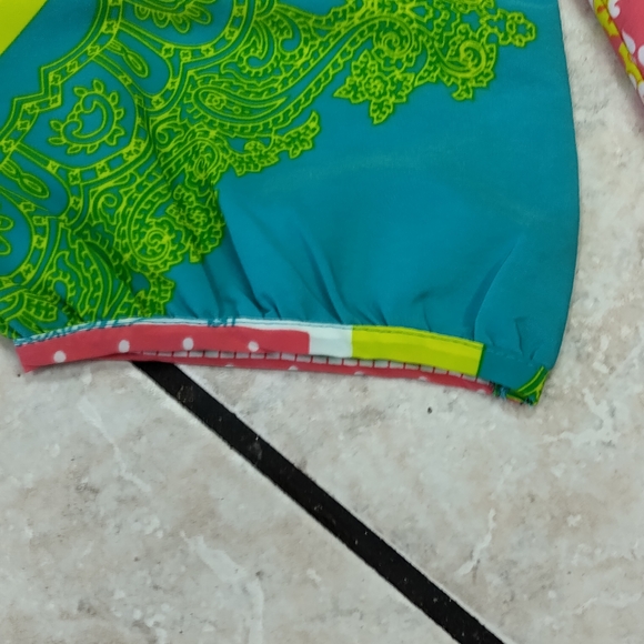 Colorful Geometric Pattern Dress - Picture 4 of 8